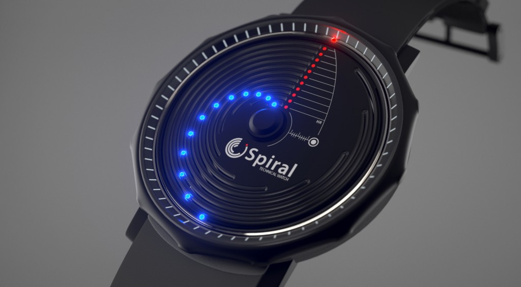 Spiral Watch design